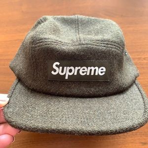 SUPREME HAT (olive color) wool 97
